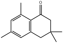 3,4-dihydro-3,3,6,8-tetramethylnaphthalen-1(2H)-one Struktur