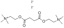 O,O-SUCCINYLDICHOLINE IODIDE Struktur