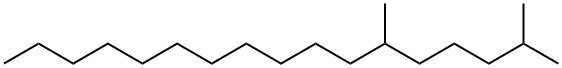 Heptadecane, 2,6-dimethyl- Struktur