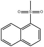 1-METHANESULFONYL-NAPHTHALENE Struktur