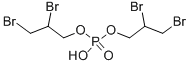 BIS(2,3-DIBROMOPROPYL) PHOSPHATE Struktur