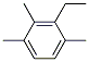 BENZENE,ETHYL-1,2,4-TRIMETHYL Struktur