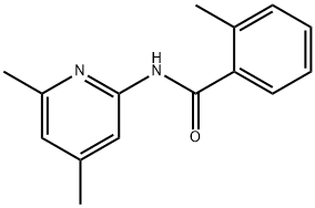 BENZAMIDE,N-(4,6-DIMETHYL-2-PYRIDINYL)-2-METHYL- Struktur