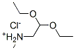 2,2-diethoxyethyl(methyl)ammonium chloride Struktur