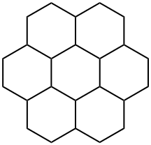 TETRACOSAHYDROCORONENE Struktur