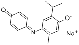 THYMOLINDOPHENOL SODIUM SALT Struktur