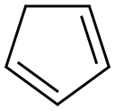 Cyclopentadiene Struktur