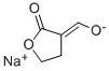 SODIUM (2-OXODIHYDROFURAN-3(2H)-YLIDENE)METHANOLATE Struktur