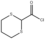 1,3-Dithiane-2-carbonyl chloride (9CI) Struktur