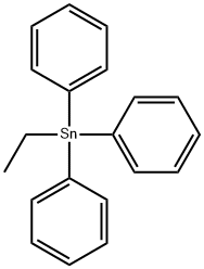 ETHYLTRIPHENYLTIN Struktur