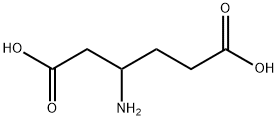 3-aminohexanedioic acid Struktur