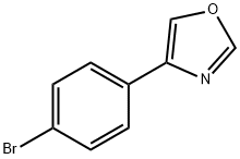 4-(4-broMophenyl)oxazole Struktur