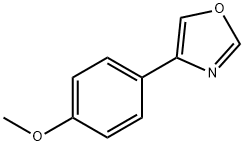 4-(4-Methoxyphenyl)oxazole Struktur