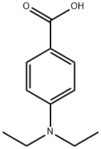 4-DIETHYLAMINOBENZOIC ACID Struktur