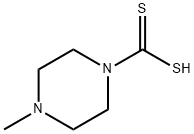 1-Piperazinecarbodithioicacid,4-methyl-(6CI,8CI,9CI) Struktur