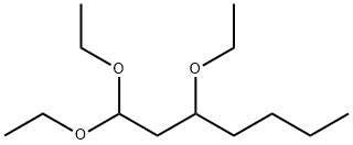 1,1,3-triethoxyheptane Struktur