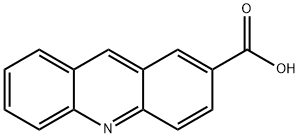 Acridine-2-carboxylic acid Struktur