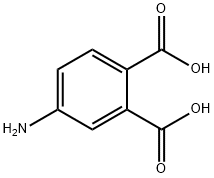 4-氨基鄰苯二甲酸, 5434-21-9, 結(jié)構(gòu)式