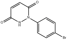 1-(4-bromophenyl)-2H-pyridazine-3,6-dione Struktur