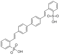 4,4'-BIS(2-DISULFONIC ACID STYRYL) BIPHENYL Struktur