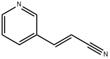 2-Propenenitrile,3-(3-pyridinyl)-,(E)-(9CI) Struktur