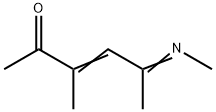 3-Hexen-2-one, 3-methyl-5-(methylimino)- (9CI) Struktur