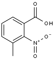 3-Methyl-2-nitrobenzoic acid Struktur