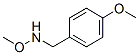 Benzenemethanamine, N,4-dimethoxy- (9CI) Struktur