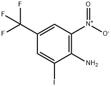 2-Iodo-6-nitro-4-(trifluoromethyl)aniline Struktur