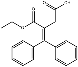 3-(ETHOXYCARBONYL)-4,4-DIPHENYL-3-BUTENOIC ACID Struktur