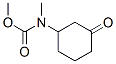 Carbamic  acid,  methyl(3-oxocyclohexyl)-,  methyl  ester  (9CI) Struktur