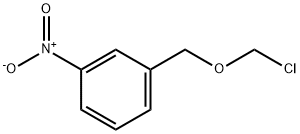 1-[(Chloromethoxy)methyl]-3-nitrobenzene Struktur