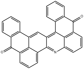 anthra[9,1-bc]naphth[3,2,1-kl]acridine-5,13-dione Struktur