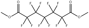 Decafluoro-1,7-heptanedioic acid dimethyl ester Struktur