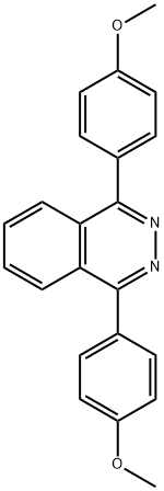 1,4-bis(4-methoxyphenyl)phthalazine Struktur