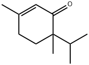 3,6-Dimethyl-6-(1-methylethyl)-2-cyclohexen-1-one Struktur