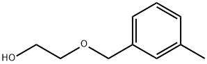 2-[(3-Methylphenyl)methoxy]ethanol Struktur