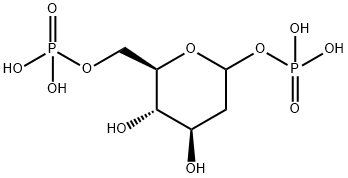 2-deoxyglucose-1,6-bisphosphate Struktur