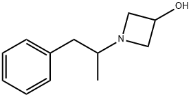 1-(1-Methyl-2-phenylethyl)-3-hydroxyazetidine Struktur