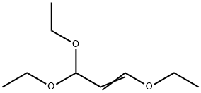 (Z)-1,3,3-triethoxyprop-1-ene Struktur