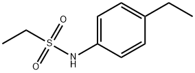 Ethanesulfonamide, N-(4-ethylphenyl)- (9CI) Struktur