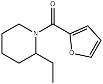 Piperidine, 2-ethyl-1-(2-furanylcarbonyl)- (9CI) Struktur