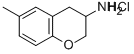 6-METHYL-CHROMAN-3-YLAMINE HYDROCHLORIDE Struktur