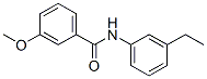 Benzamide, N-(3-ethylphenyl)-3-methoxy- (9CI) Struktur