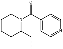 Piperidine, 2-ethyl-1-(4-pyridinylcarbonyl)- (9CI) Struktur