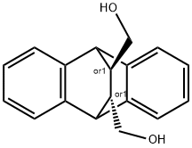 TRANS-9,10-DIHYDRO-9,10-ETHANOANTHRACENE-11,12-DIMETHANOL Struktur