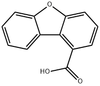 1-Dibenzofurancarboxylic acid Struktur