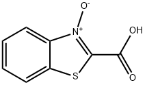 2-Benzothiazolecarboxylicacid,3-oxide(9CI) Struktur