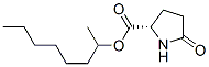 sec-octyl 5-oxo-L-prolinate Struktur