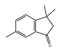 3,3,6-Trimethyl-1-indanone Struktur